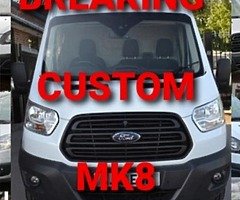Transit & custom turbo axle light door engine gearbox egr tyre front all panels seats air bag bu