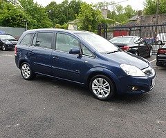 ZAFIRA 1.7 CDTI 6 SPEED 7 SEATER MPV  @ REDDY2DRIVE LTD