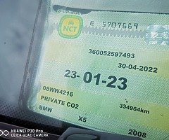 BMW X5 3.0 DIESEL 2008 WITH NEW NCT - Image 9/10