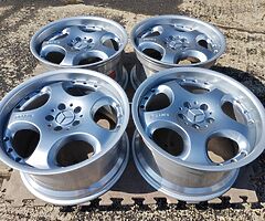 4xOEM Mercedes Brabus Monoblock IV alloy wheels 10Jx18" ET40