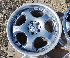 4xOEM Mercedes Brabus Monoblock IV alloy wheels 10Jx18" ET40 - Image 4/10