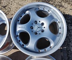 4xOEM Mercedes Brabus Monoblock IV alloy wheels 10Jx18" ET40 - Image 5/10