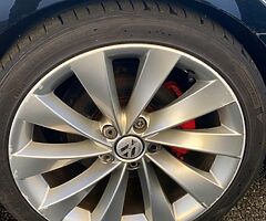 18 inch sciroccos for swaps very good tyres all round can put cash towards right set of alloys