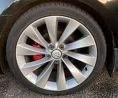 18 inch sciroccos for swaps very good tyres all round can put cash towards right set of alloys
