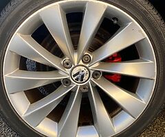 18 inch sciroccos for swaps very good tyres all round can put cash towards right set of alloys - Image 3/6