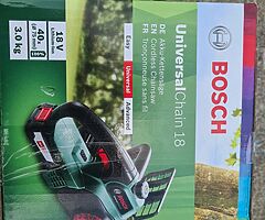 Cordless chain saw