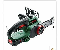 Cordless chain saw
