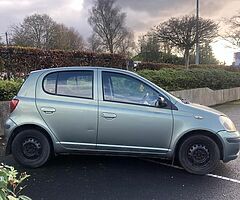 Toyota Yaris low mileage