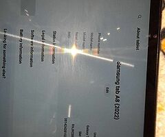 Samsung tab a8 (2022)