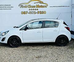 2013 Opel Corsa limited edition we finance