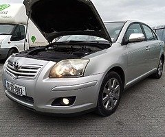 For parts Toyota avensis 1.6 petrol 2008