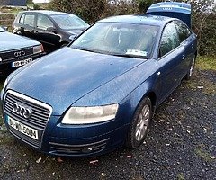 For parts Audi A6 2.0 diesel