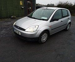 For parts, Ford fiesta 1.2 petrol