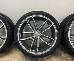 19” Alloys and tyres NEW / Audi, VW , Skoda , Seat etc 5 by 112