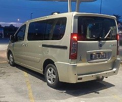FIAT SCUDO MINIBUS 2009 MULTI JET ENGINE 2.0 DIESEL TOP SPEC 8 SEATER MINIBUS