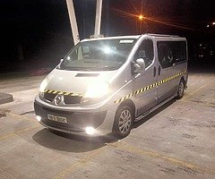 RENAULT TRAFFIC MINIBUS 2008 2.0 DCI 6 SPEED MANUAL GEARBOX TOP SPEC