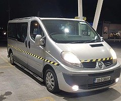 RENAULT TRAFFIC MINIBUS 2008 2.0 DCI 6 SPEED MANUAL GEARBOX TOP SPEC - Image 7/10