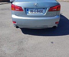 06 Lexus Is 250 automatic high spec