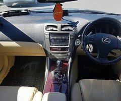 06 Lexus Is 250 automatic high spec - Image 7/10