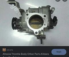 WANTED 
Altezza 3sge beams throttlebody