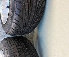 Revolite alloys with tyres 4x114.3 - Image 3/6
