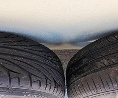 Revolite alloys with tyres 4x114.3 - Image 6/6