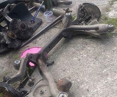 A4 b6 b7 rear subframe