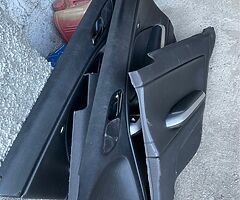 E46 coupe black leather