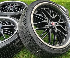 R19 5x112 Audi Mercedes Vw Alloy Wheels