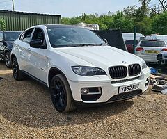 2013 BMW X6 40D XDRIVE 5 SEAT WHITE