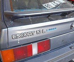 Ford escort 1.3 laser  1989 - Image 9/9