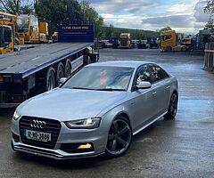 Audi A4 sline black edition