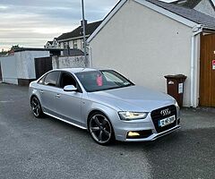 Audi A4 sline black edition