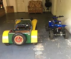 Rare barn find lotus 7 kids scale - Image 3/7