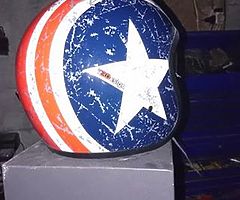 Viper helmet stars and bars size xl motorcycle