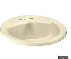 Bathroom Sink - American Standard in bone color