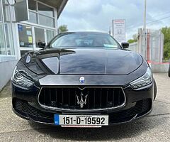 2015 2015 MASERATI GHIBLI 3.0 V6 DIESEL S TRONIC AUTOMATIC LEATHER INT NCT 3/23  GHIBLI