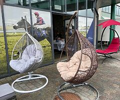 EGG SWING CHAIR + XXL CUSHIONS - DELIVERY 