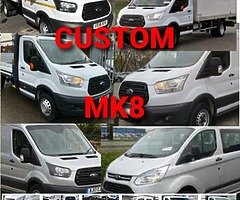 Transit & custom turbo axle light door engine gearbox egr tyre front all panels seats air bag bu