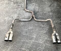 Passat quad exhaust pipes