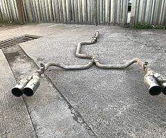 Passat quad exhaust pipes