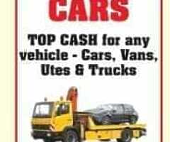 All vehicles wanted