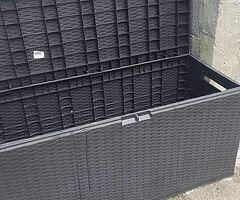 Storage  box for garden in perfect  condition