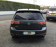 2019 2019 VOLKSWAGEN GOLF GTDTDI 2.0 184 BHP DSG AUTOMATIC OR 717 EUROS P/M  GOLF - Image 6/10