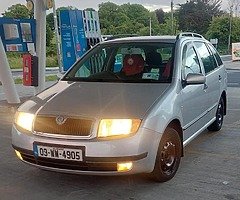 SKODA FABIA 20031.2 PETROL 5 DOOR ESTATE MODEL QUICK SALE NEEDED..€1150