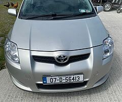 2007 Toyota auris 1.4 diesel van
