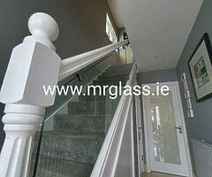 Glass banisters www.mrglass.ie