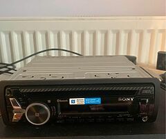 Sony car radio