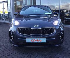 2018 2018 182 KIA SPORTAGE 2 1.7 CRDI SAT NAV OR 472 EUROS P/M  SPORTAGE