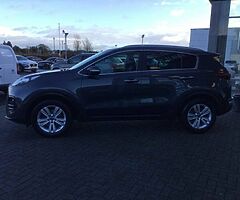 2018 2018 182 KIA SPORTAGE 2 1.7 CRDI SAT NAV OR 472 EUROS P/M  SPORTAGE - Image 3/10